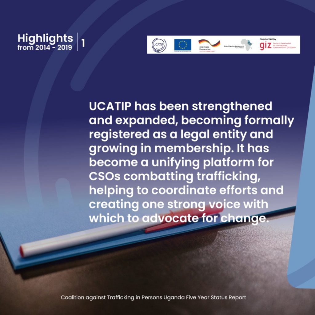 UCATIP reports highlights